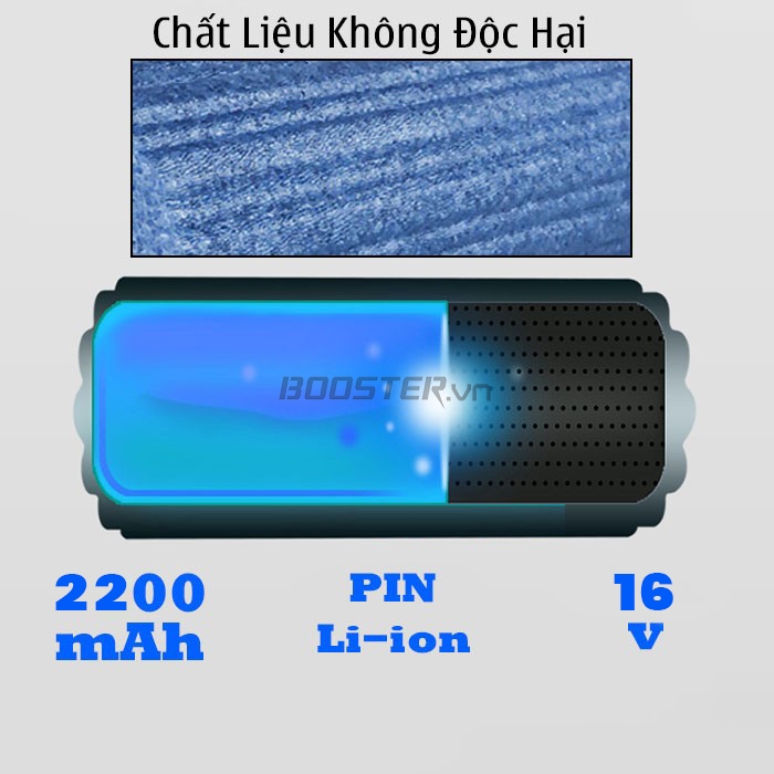 Con lăn massage thư gi&atilde;n, trị đau nhức căng cơ Booster Pi Roller Pro