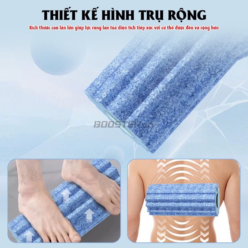 Con lăn massage Booster Pi Roller Pro h&igrave;nh trụ rộng