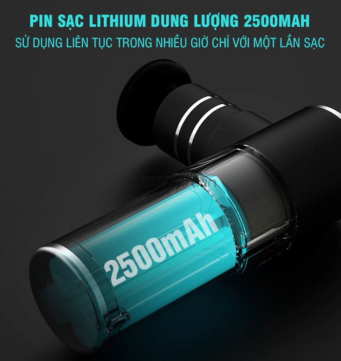 Súng massage cầm tay Booster MiNi 2- Xanh