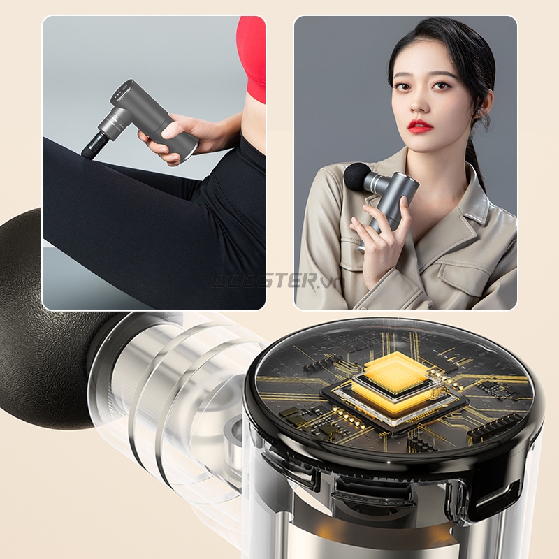 Súng massage cầm tay Booster Mini 2A chính hãng