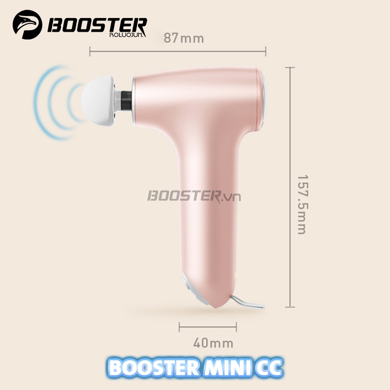 Súng massage cầm tay đặc điểm nổi bật Booster Mini-CC