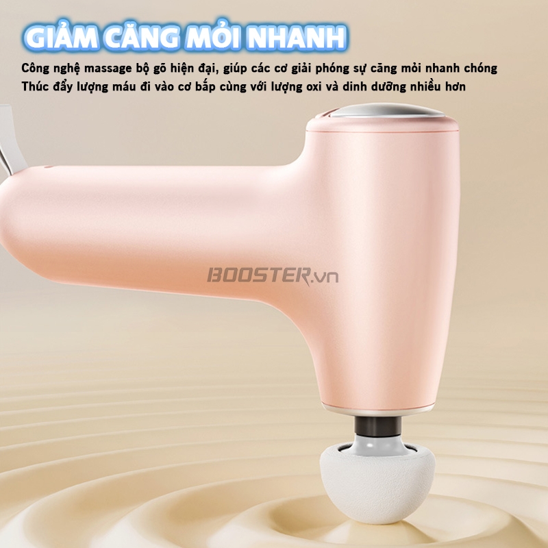 Súng massage cầm tay giảm căng mỏi nhanh Booster Mini-CC