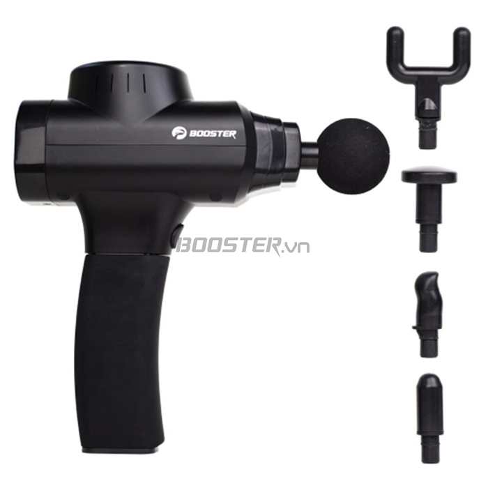 Súng massage gun cầm tay giảm căng cơ pin rời Booster X2