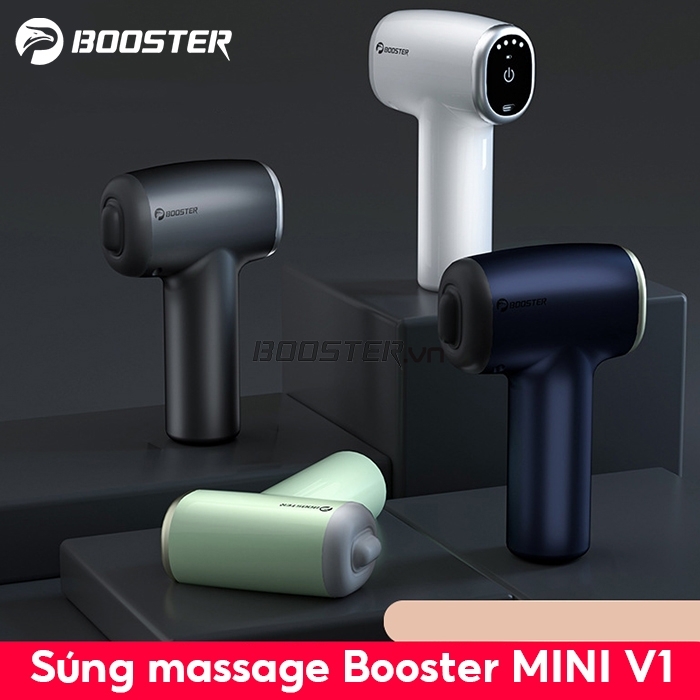 Súng cầm tay Booster MINI V1 loại bỏ cơn đau mỏi và giúp tinh thần thoải mái 
