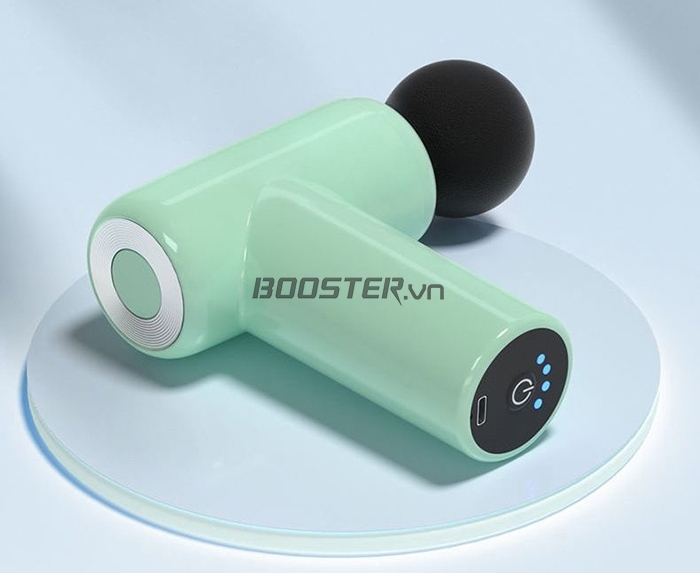 Súng cầm tay mát xa Booster X6 trị suy giãn tĩnh mạch hiệu quả cao 