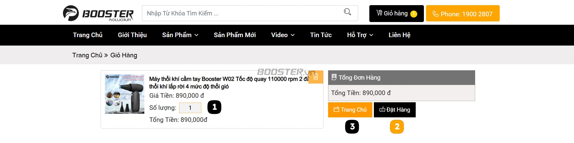 Hướng dẫn đặt hàng