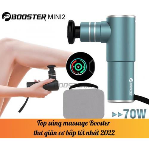 Top súng massage Booster thư giãn cơ bắp tốt nhất 2022