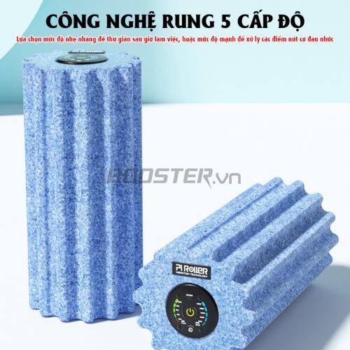 Con lăn massage giãn cơ toàn thân Booster PI ROLLER - Vân sóng lớn