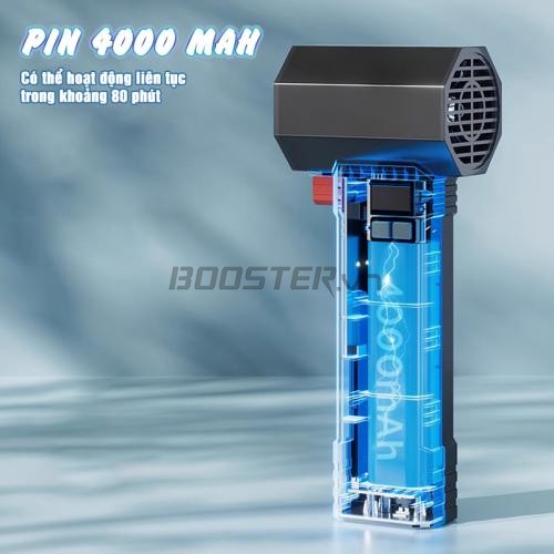 Máy thổi khí đa năng Booster TF-64 - 3 chức năng tùy chỉnh tốc độ thổi tối đa 60 m/s