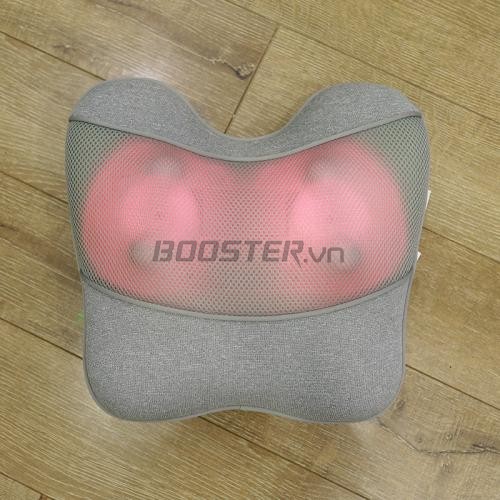 Gối massage lưng và cổ vai gáy pin sạc Booster Boluojun ST-1203