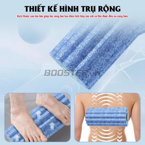 Con lăn massage giãn cơ toàn thân Booster PI ROLLER - Vân sóng lớn