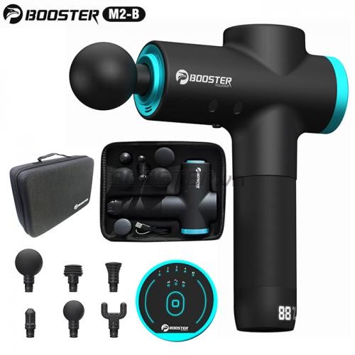 Súng massage cầm tay Booster M2-B Phiên Bản Cao Cấp 135W 24V - Công nghệ Ai 3 chế độ