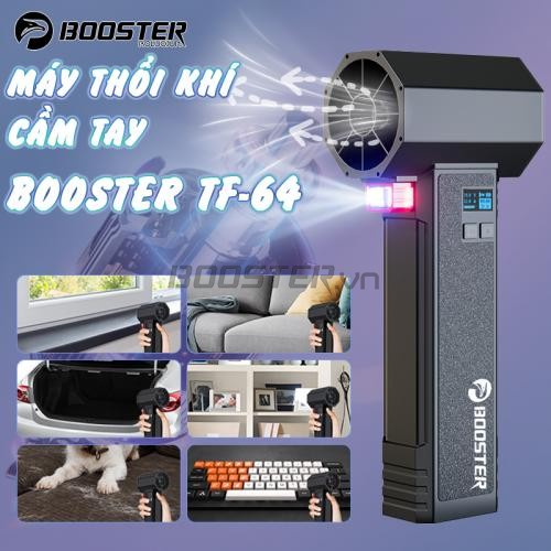 Máy thổi khí đa năng Booster TF-64 - 3 chức năng tùy chỉnh tốc độ thổi tối đa 60 m/s