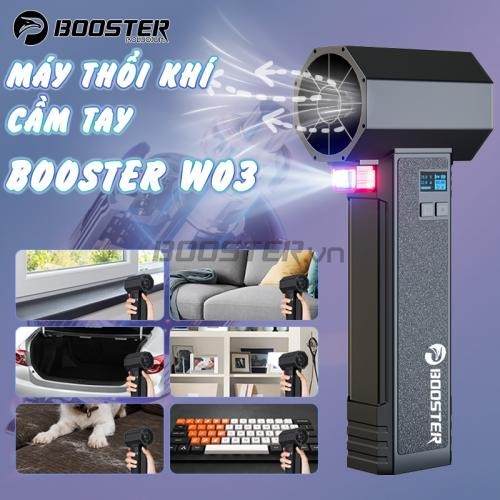 Máy thổi khí đa năng Booster TF-64 - 3 chức năng tùy chỉnh tốc độ thổi tối đa 60 m/s