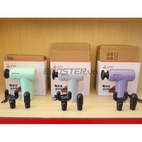 Súng massage giãn cơ mini Booster X6 - Màu Xám