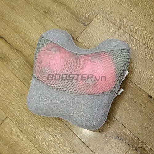 Gối massage lưng và cổ vai gáy pin sạc Booster Boluojun ST-1203