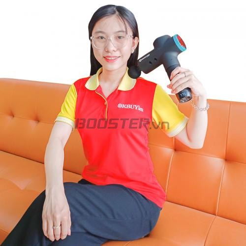 Súng massage cầm tay Booster M2 Phiên Bản Cao Cấp 135W 24V - Công nghệ Ai 3 chế độ