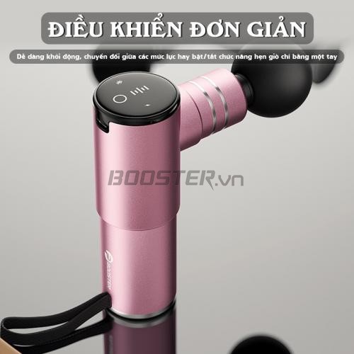 Súng massage giãn cơ Booster MINI 2A - 70W 5 đầu massage 