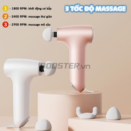 Súng massage giãn cơ cầm tay Booster MINI CC