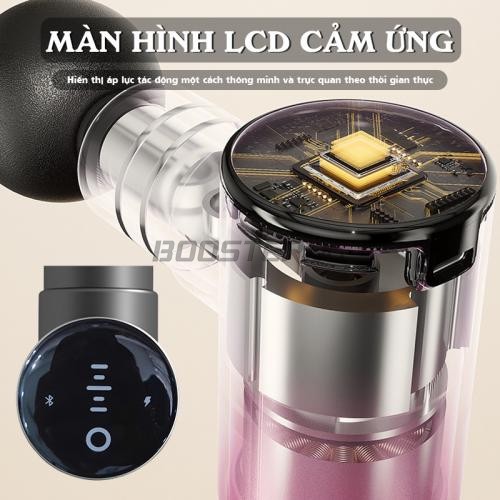 Súng massage giãn cơ Booster MINI 2A - 70W 5 đầu massage 